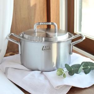 316Ti스텐 통5중 샤프 양수냄비 20cm