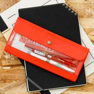 [nahe] 다용도 PVC 수납 파우치 멀티파일 와이드