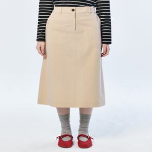 헤지스 여성 [[25SS]] HSSK5B203I2 [면]베이지 치노 스커트