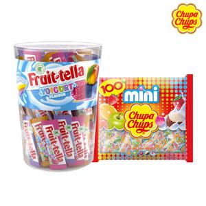 츄파춥스 미니 100개입 + 후르트텔라 590g