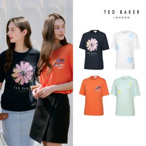 2+2 린넨 여성 반팔 티셔츠