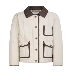 헤지스 여성 [[26SS]] HSJU6A103I1 헌팅 퀼팅점퍼 라이트베이지