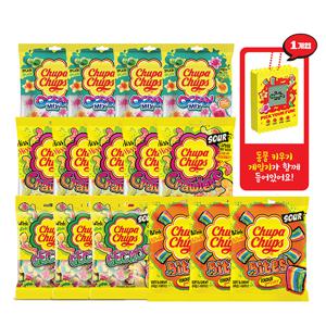 츄파춥스 동물키우기 게임기 기획세트(젤리 15개 + 게임기)