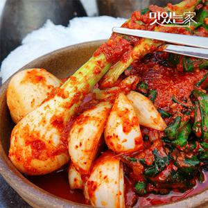 호랑이김치 더 아삭해진 국산 양파줄기김치