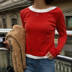 [~66][자체제작] 오브 레이어드 티셔츠