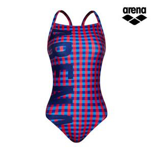 (CJ단독)공식]하이틴체크 원피스 수퍼플라이백 A5SL1PL68RED