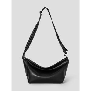 ACC Less Bag_2 스몰 가죽 크로스백 - 블랙 BE61D2M945