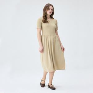 [최초가69000원] 심리스 모달 스마킹 원피스