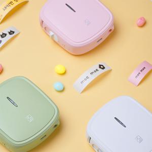 모에모에 무선 라벨프린터 네임스티커 프린터 소형 미니 라벨기