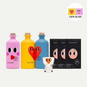 러브버드 2병세트+하트Lip 에디션1병+스틱3+샷잔1+쇼핑백2매