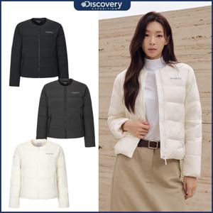 디스커버리 25FW신상 여성 세미크롭 픽토르U 구스다운 경량패딩 DWDJ8P056