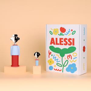 [Alessi]알레시 알레산드로M (6Color) + 와인캡 블루 기프트세트