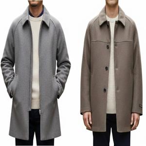 F/W시즌 순모 하프 발마칸 코트 2종 PJH1000