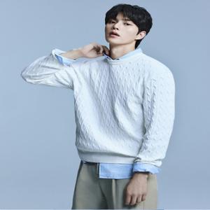 남성 케이블 크루넥 풀오버 PHG1ER1430