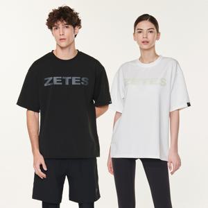 제테스 에어 오버핏 기능성 빅로고 반팔 티셔츠 래쉬가드 겸용 U_5S2013