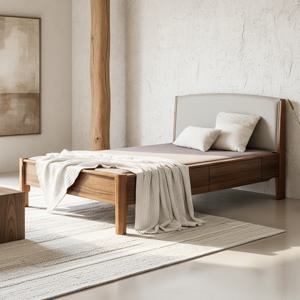 온기담 베드 2인용 황토 온열 온돌 퀸 Q 서랍 수납 흙침대 hy