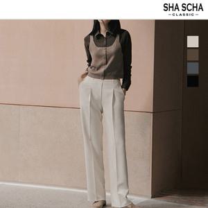 [홈쇼핑인기]링클프리 세미와이드 베이직 팬츠 1종