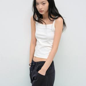 [최초가 49,000원] 코튼 슬리브리스 탑(Basic)_4COLORS