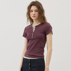 [최초가 49,900원] 컴포트 헨리넥 반팔 티셔츠_8COLORS