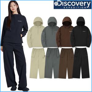 디스커버리 여성 우븐 아노락/스트링팬츠 트레이닝세트 DWTR36044,DWTP36044 CJDTT