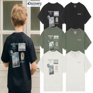 [택가 49,000원] DKRS73053 키즈 프레시벤트 우표 그래픽 반팔티