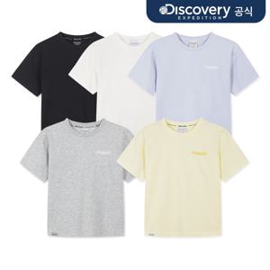 [디스커버리] 키즈 프레시벤트 스몰로고 반팔티셔츠 5종 택1