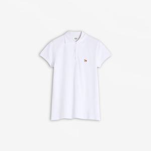 25SS  베이비 폭스 패치 레귤러 폴로 반팔 티셔츠 화이트 여성 OW00207KJ7010 P100