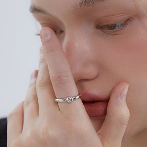 오르빗 실버(W) 싱글 반지 HL3R5A309W9