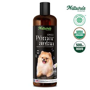 네이처스 포메라니안 EWG 그린등급 저자극 보습 강아지샴푸 500ml