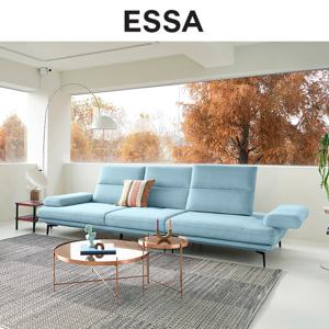 마제티 4인 스윙기능 카시미라 패브릭 소파