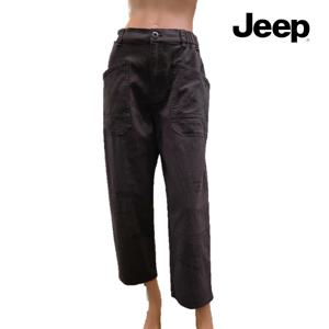 Jeep [여성] R2711 그래픽 프린팅 밴딩 배기팬츠