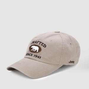 Jeep [남녀공용] Q3127 베어자수&와펜 볼캡/모자