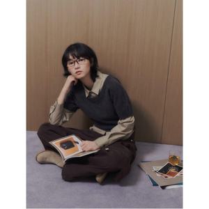 레이어드 반팔 풀오버  애쉬 (356251WM14)