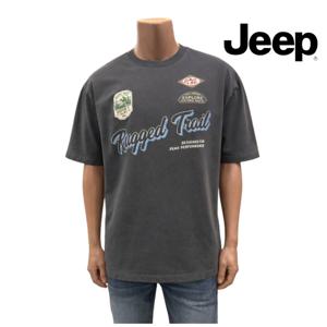 Jeep [남녀공용] R2207 루즈핏 빈티지 반팔티셔츠