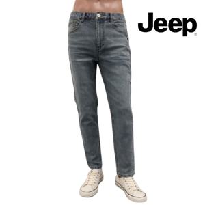 Jeep [남녀공용] R2121 허리밴딩 스트레이트핏워싱 청바지 데님 팬츠