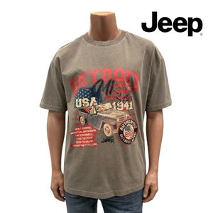 Jeep [남녀공용] R2T202 루즈핏 빈티지 반팔티셔츠