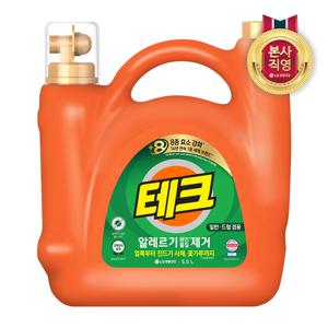 테크 알레르기 원인물질 제거 일반드럼 대용량 액체세제 5.5L
