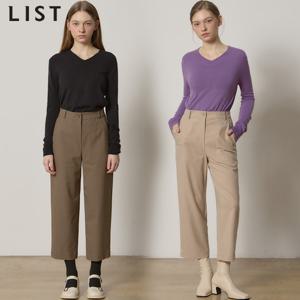 (LIST)] 엔드리스 울 백 밴딩 배기 팬츠 (택가격:168000원)