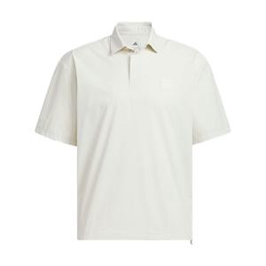 남성 26SS 클럽 컨수머 우븐 숏 슬리브 루즈 핏 폴로 셔츠 KD0941