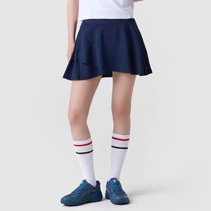 여성 피케 플레어 스커트(레깅스내장) (QQ122TSK33)