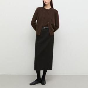 울 블렌드 라운드넥 가디건 SSKCDP42030