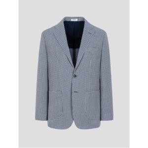 미니멀 패턴 재킷  블루 (RX5211P31P)