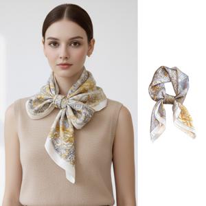 엘리자벳 여성 간절기 패턴 스카프