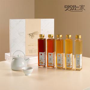 일상다완 지리산 벌꿀 5종 선물세트+쇼핑백