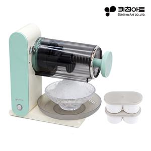 무선 충전식 자동빙수기 KIC-3422 저소음 눈꽃빙수 우유빙수 팥빙수기계