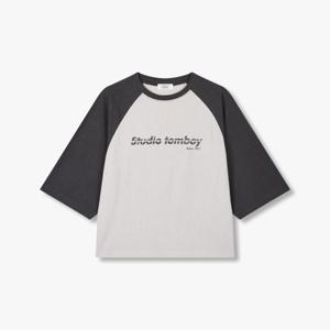 로고 배색 티셔츠 9165222882