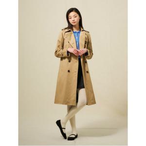 레이디스 [Essential] 롱 트렌치 코트  베이지 (BF523TE01A)