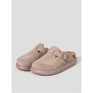 (WOMEN) 코르크 크로그 청키솔 샌들  옐로이시 브라운 (HH54K2C72B)