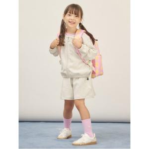 키즈 [택가 139,000] 여아 스웨트 3피스 세트 - 베이지 (BI5741G01A)