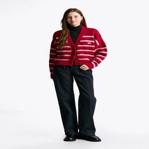 여성 기모 하이 루즈 스트레이트 핏 린스 데님 팬츠 T32F6NEW23TWL1